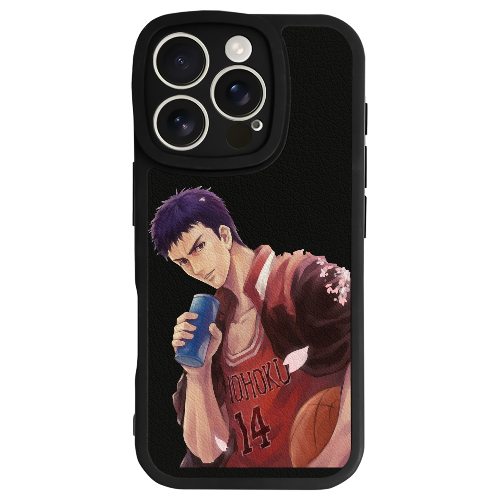 （画像用） SLAM DUNK／スラムダンク 【iPhone 16シリーズ対応】シリコンスマホケース（レザー調） 材質：シリコン